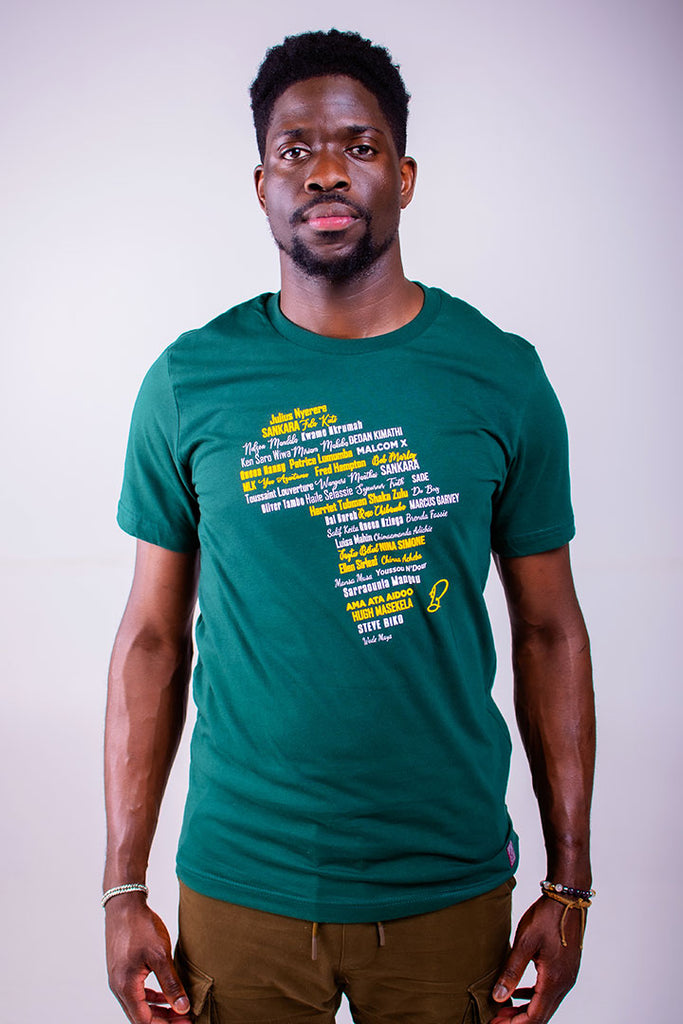 African Map Tee. Pan African T-shirt